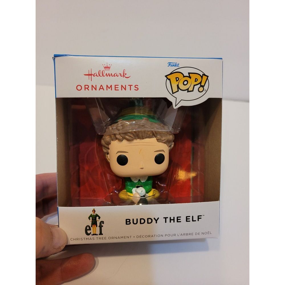 Hallmark 2021 Funko Pop! Buddy the Elf Christmas‎ Ornament NEW IN BOX